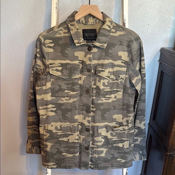 Sanctuary Women’s Camouflage Button-Up Jacket Size M - Picture 2 of 10